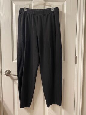 Eileen Fisher Stretch Jersey Cotton Lantern Pant